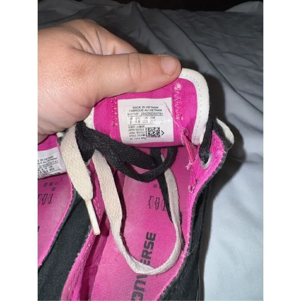 Converse All Star Loopholes OX GS sneakers size 2 girls